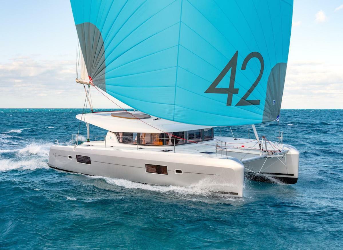 Luxury Catamaran Lagoon 42, Ac & Gn Split Exterior foto